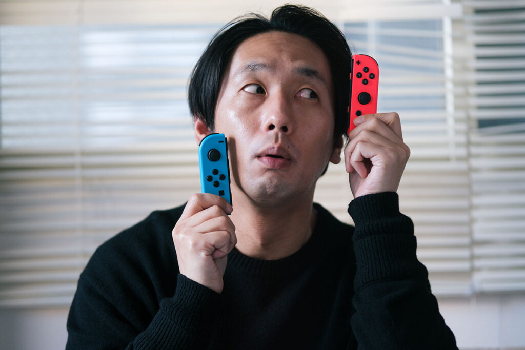 Nintendo Switchと大川竜弥さん